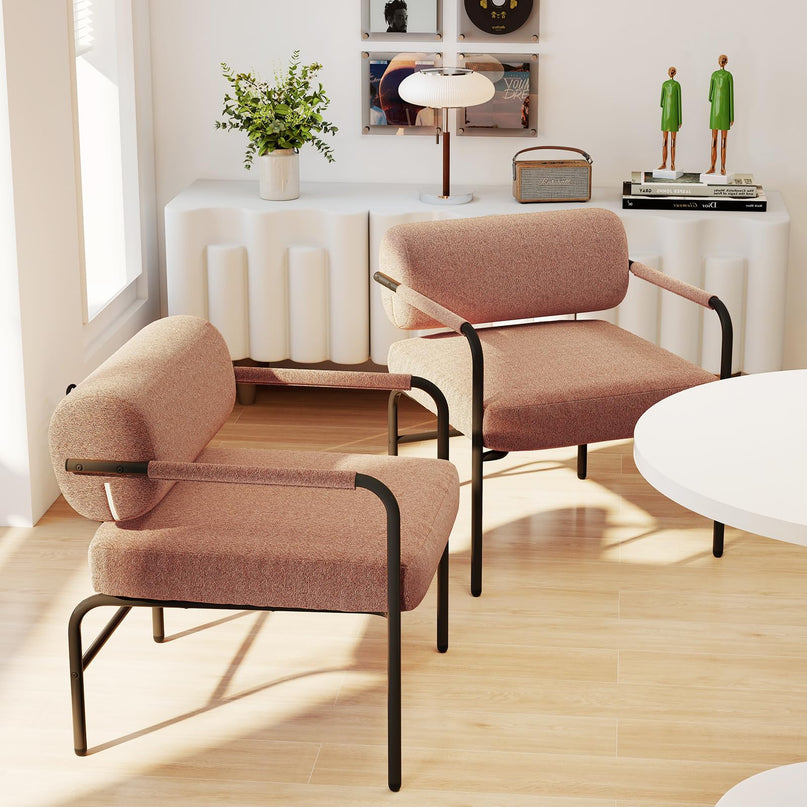 Giantex Modern Accent Chair Set of 1/2