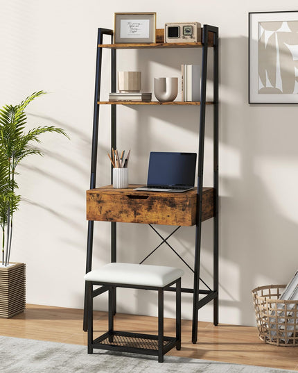 CHARMAID Ladder Vanity Desk Set