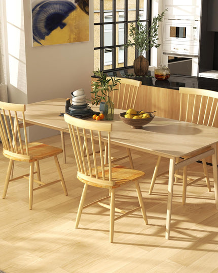 Giantex Wood Dining Chairs Set