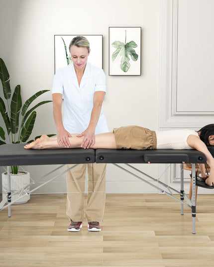 Giantex Massage Table, Portable Massage Bed with Carrying Bag