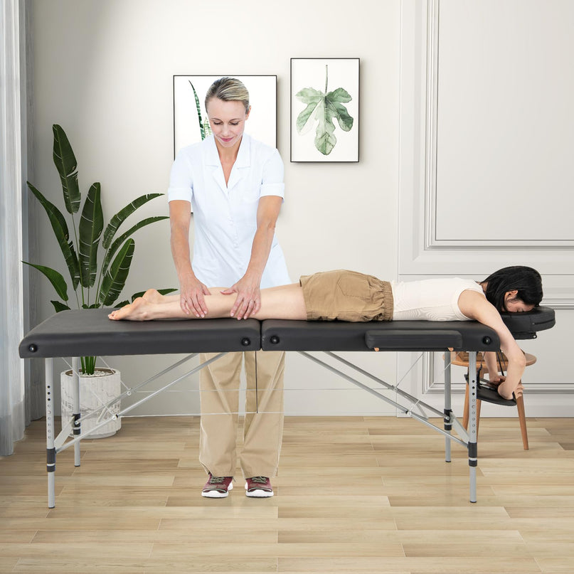 Giantex Massage Table, Portable Massage Bed with Carrying Bag