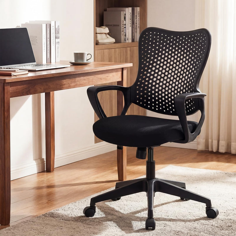 Gianetx Ergonomic Office Chair Height Adjustable Computer Desk Chair(1/2)