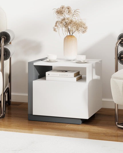 Giantex Modern Nightstand with Drawer