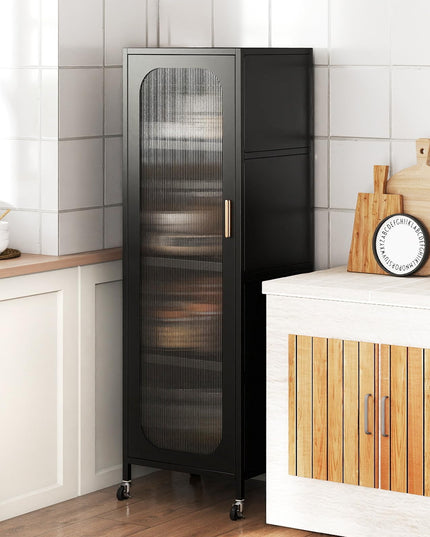 Armoire de rangement mobile à 5 niveaux Giantex