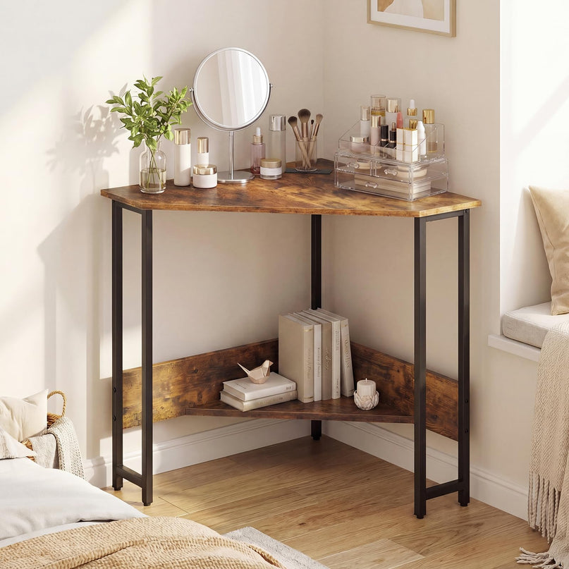 Bureau d'angle Giantex avec station de recharge