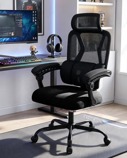 GIANTEX Mesh Office Chair Ergonomic Computer Desk Chair w/Lumbar Support