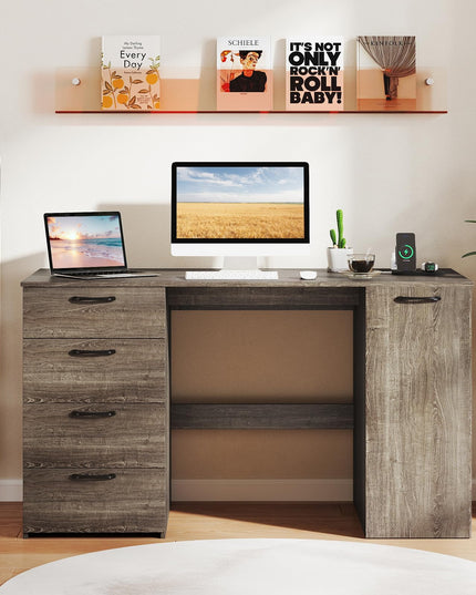 Giantex Computer Desk with Drawers 53 Inch