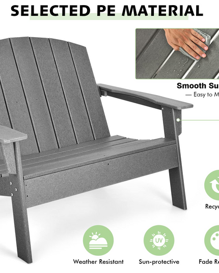 Giantex Adirondack Chair Outdoor Loveseat