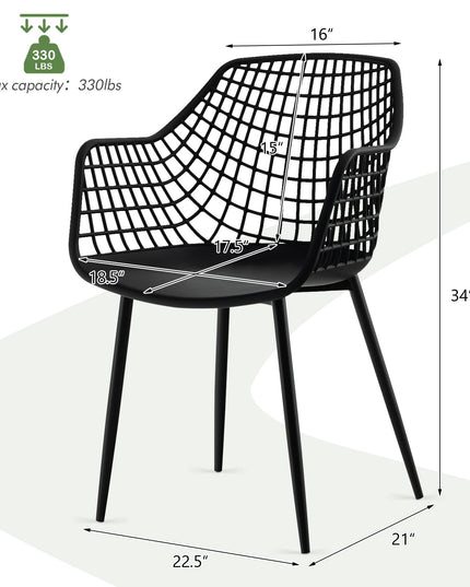 Giantex Modern Dining Chairs Set