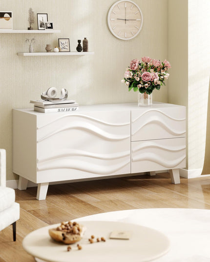 Giantex White TV Stand for TVs up to 44"