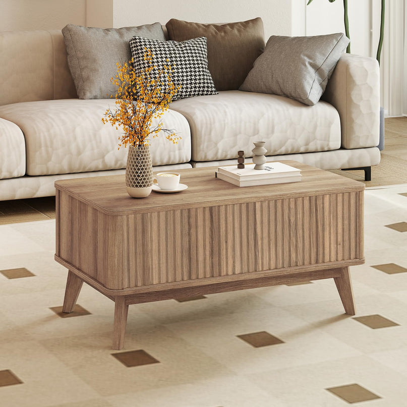 Giantex Lift Top Coffee Table with Storage