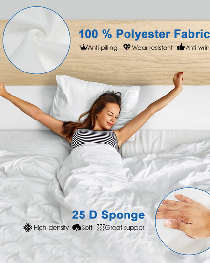 Bed Wedge Pillow Stopper - Giantex