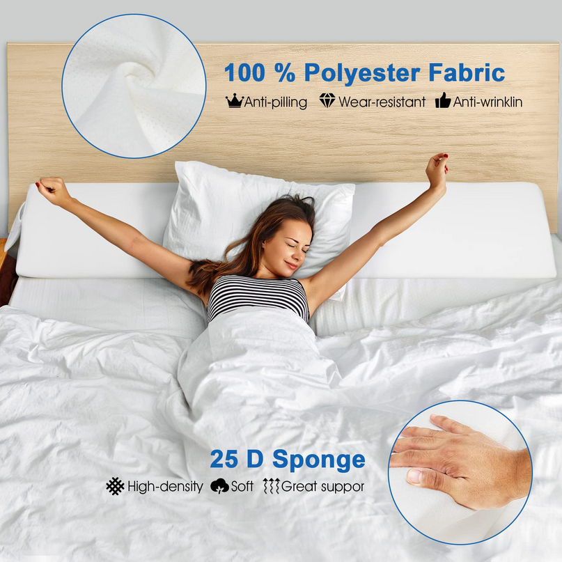 Bed Wedge Pillow Stopper - Giantex