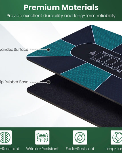 Giantex 70" x 35" Poker Table Top for Casino Board Game