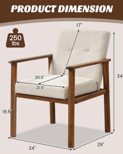 Giantex Mid Century Modern Accent Chair