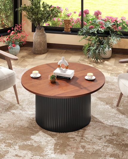 Giantex Round Coffee Table