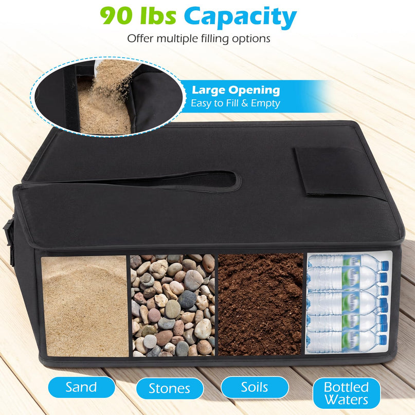 Giantex Outdoor Wind-Resistant  Umbrella Base Weight Stabilizer Sandbag