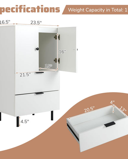 Giantex Buffet Cabinet with Drawers for Living Room