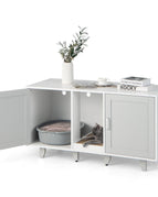 Light Gray & White
