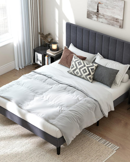 Giantex Upholstered Bed Frame Platform Bed