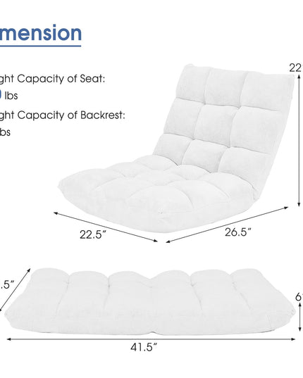Giantex Floor Chair with Back Support for Living Room