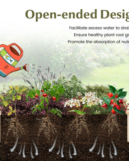 Giantex Wooden Raised Garden Bed