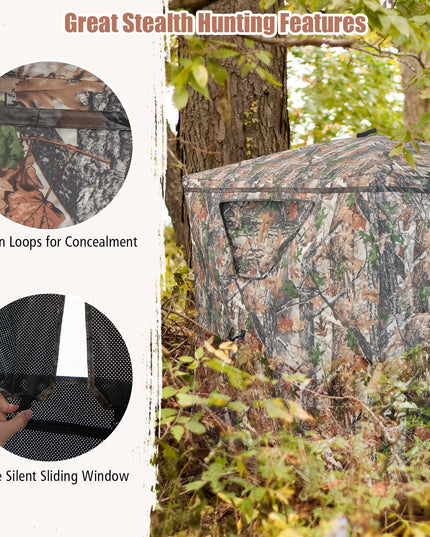 Giantex Ground Blinds for Deer Hunting - Portable Hunting Blind