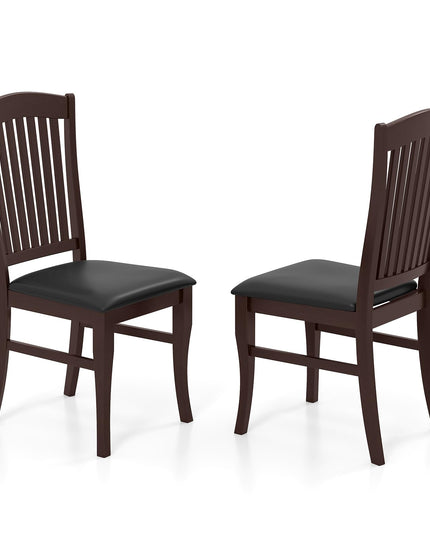 Giantex Wooden Dining Chairs Set for Restaurant