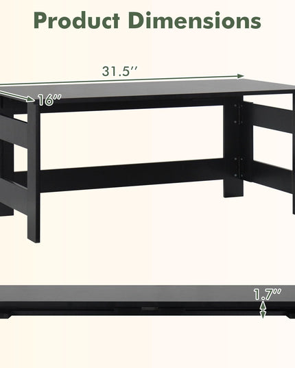 Giantex 31.5" Folding Coffee Table for Living Room
