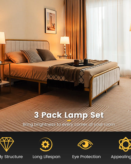 Giantex 3 Pack Lamp Set