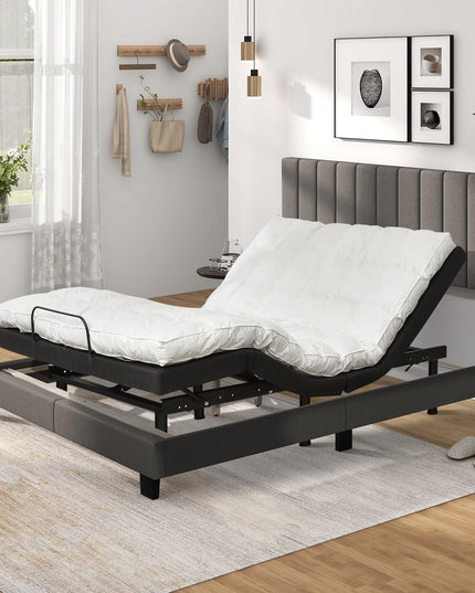 Giantex Queen Size Platform Bed Frame