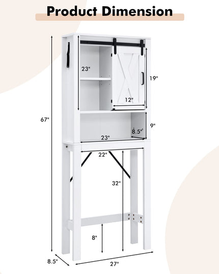 Giantex Over-The-Toilet Space Saver Cabinet