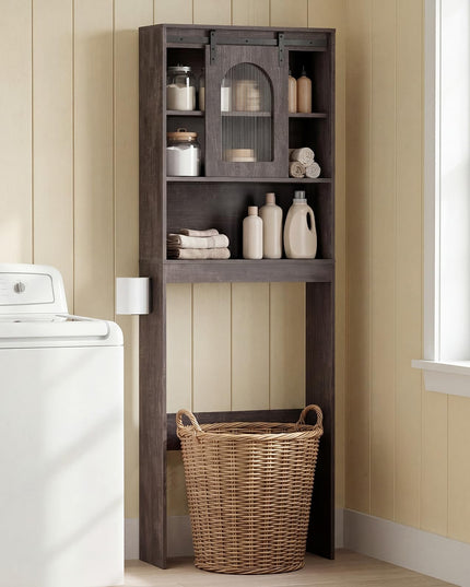 Giantex Over The Toilet Storage Cabinet for Bathroom Laundry