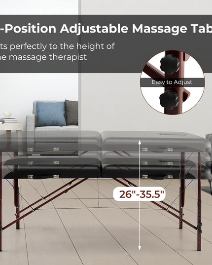 Portable Massage Table 84 Inch - Giantex