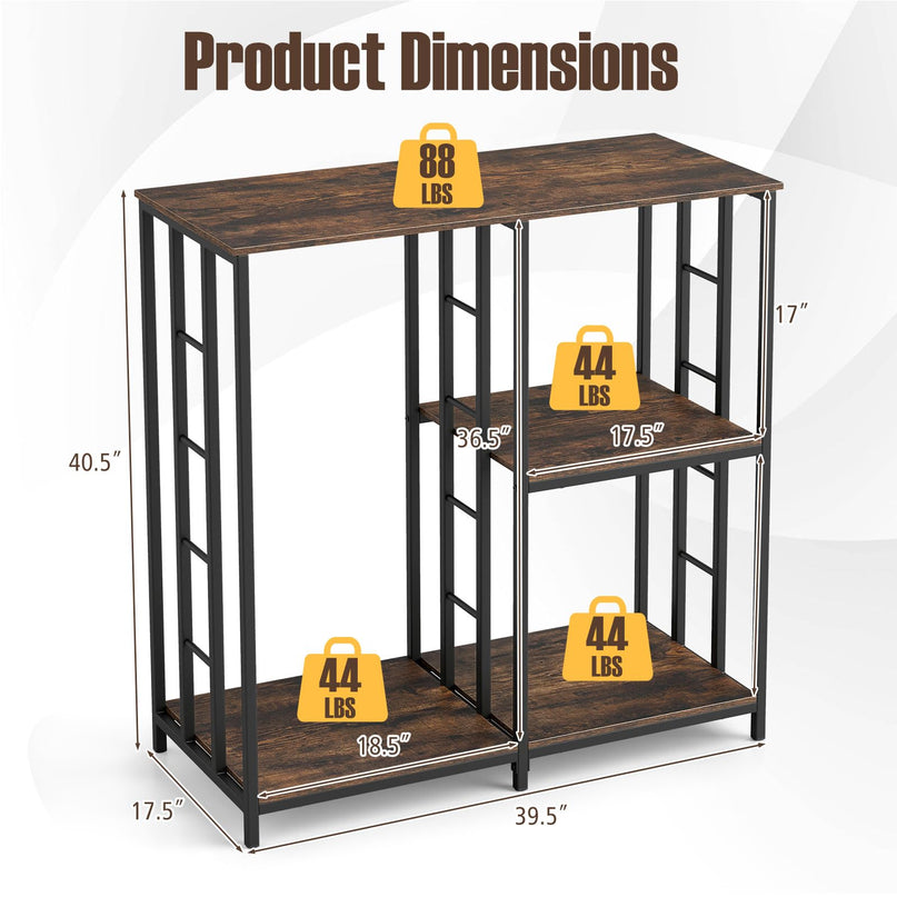 Giantex Kitchen Bakers Rack with Open Shelves