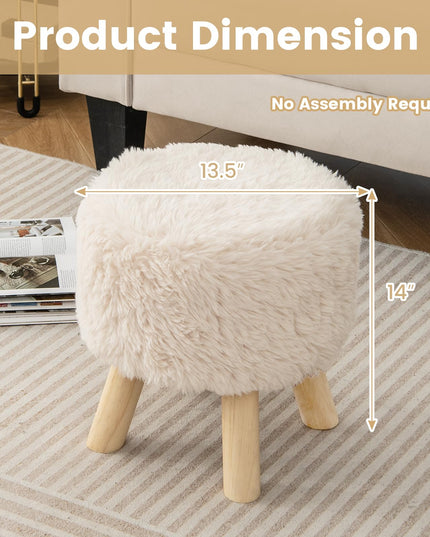 Giantex Round Ottoman Foot Rest