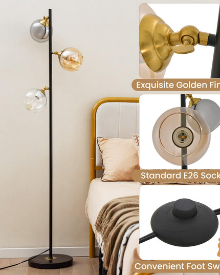 Giantex Modern Mid-Century Floor Lamp
