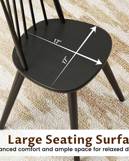 Giantex Windsor Dining Chairs Set of 2/4 for Dining Room Restaurant