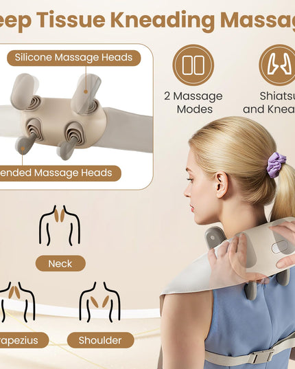 Giantex Back Massager for Pain Relief for Back Shoulder Leg