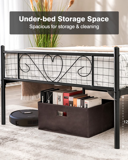 Giantex 12.5-Inch-High Twin XL Metal Bed Frame