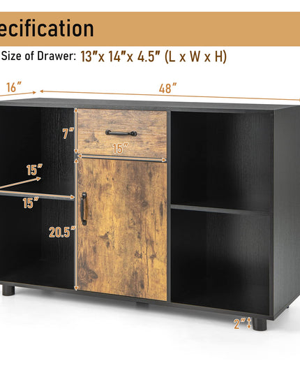 Giantex Large Buffet Sideboard with Storage
