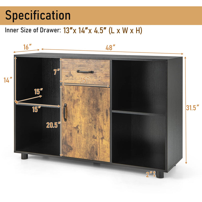 Giantex Large Buffet Sideboard with Storage