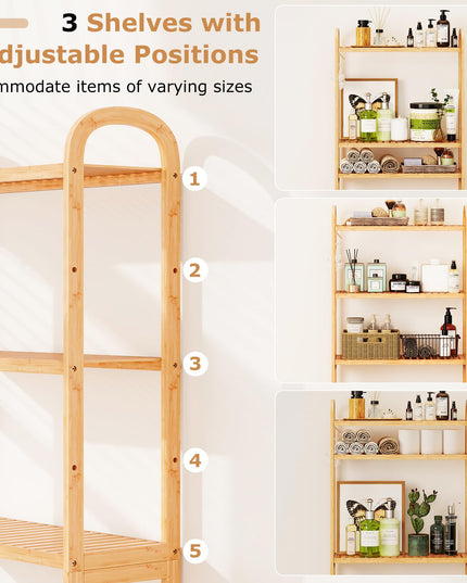 Giantex Over The Toilet Storage Cabinet for Washroom
