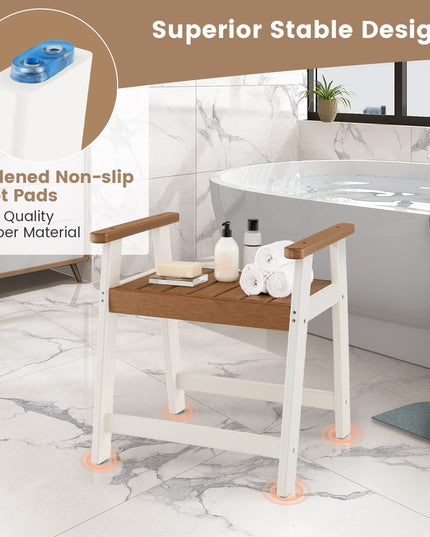 Giantex Shower Bench with Arms