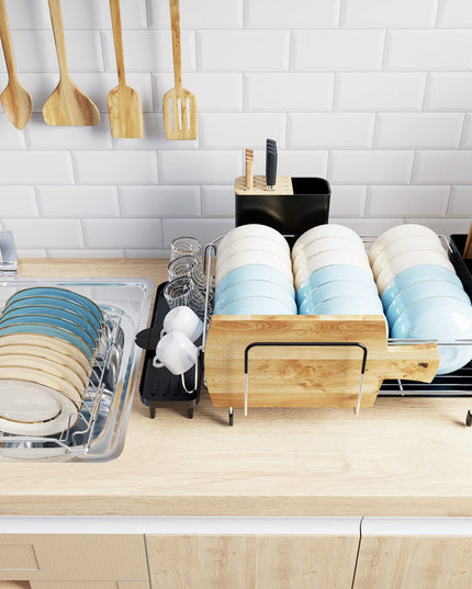 Dish Drying Rack, 2-Tier Dish Rack - Giantex