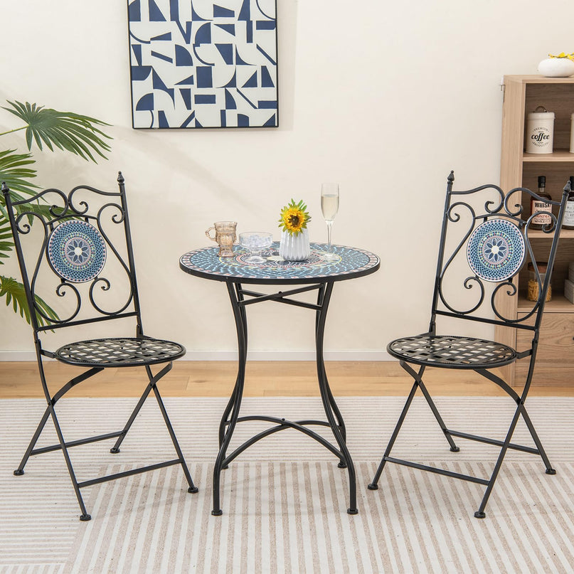 Giantex Bistro Table and Chairs Set of 2