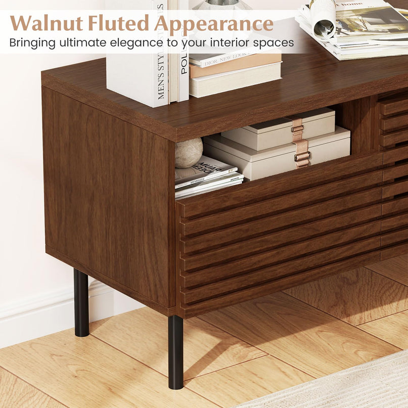 Giantex Mid Century Modern TV Stand for 40 Inch TV for Bedroom