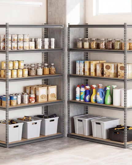 Giantex 5-Tier Metal Storage Shelves(48" x 18" x 72")