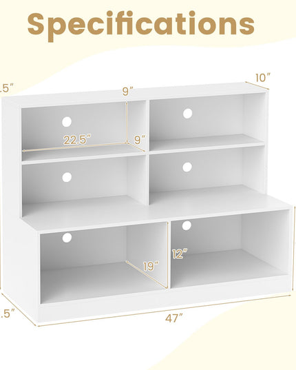Giantex Storage Bench with Shelf for Living Room