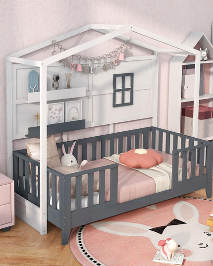 Giantex Twin House Bed